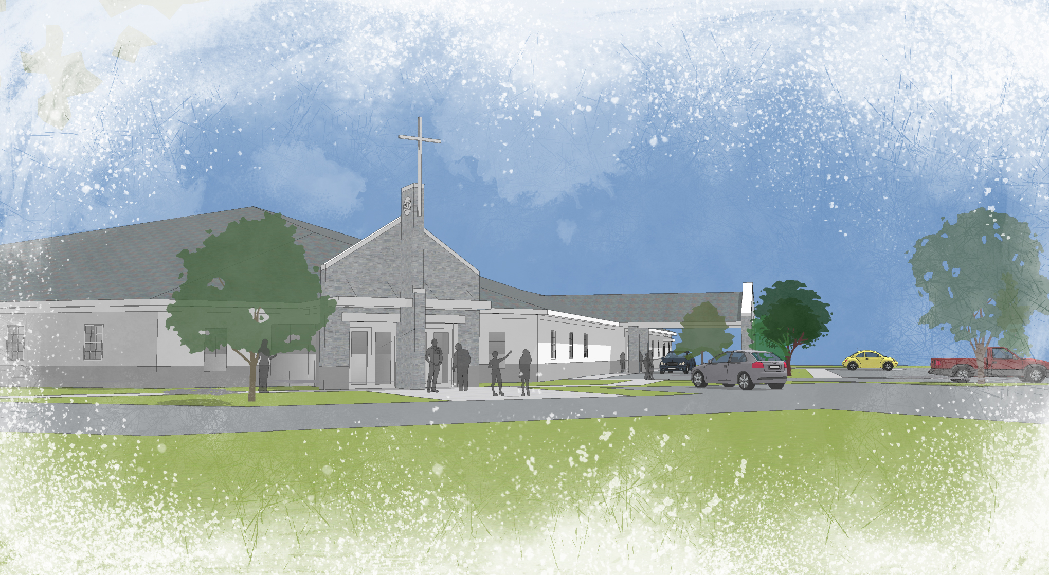 Emerson Baptist Church church architect